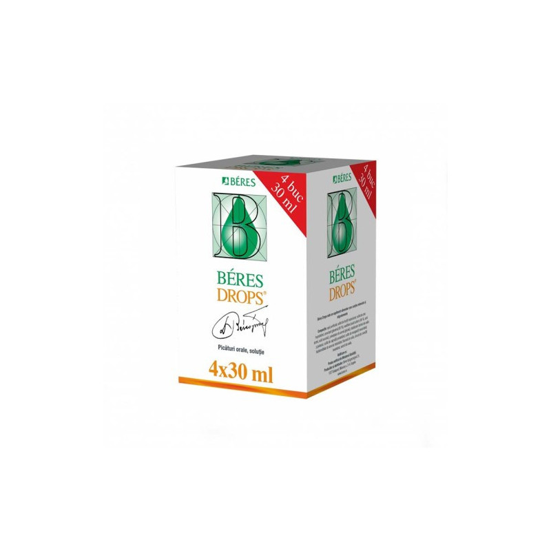 BERES Beres Drops 4x30 ml picaturi orale