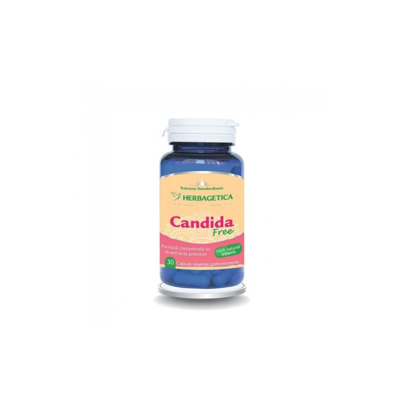 Candida Free Herbagetica 30 kapszula