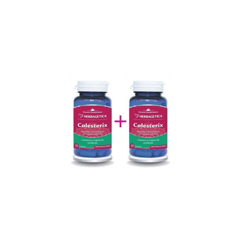 Colesterix – komplex HERBAGETICA, 30+30 kapszula
