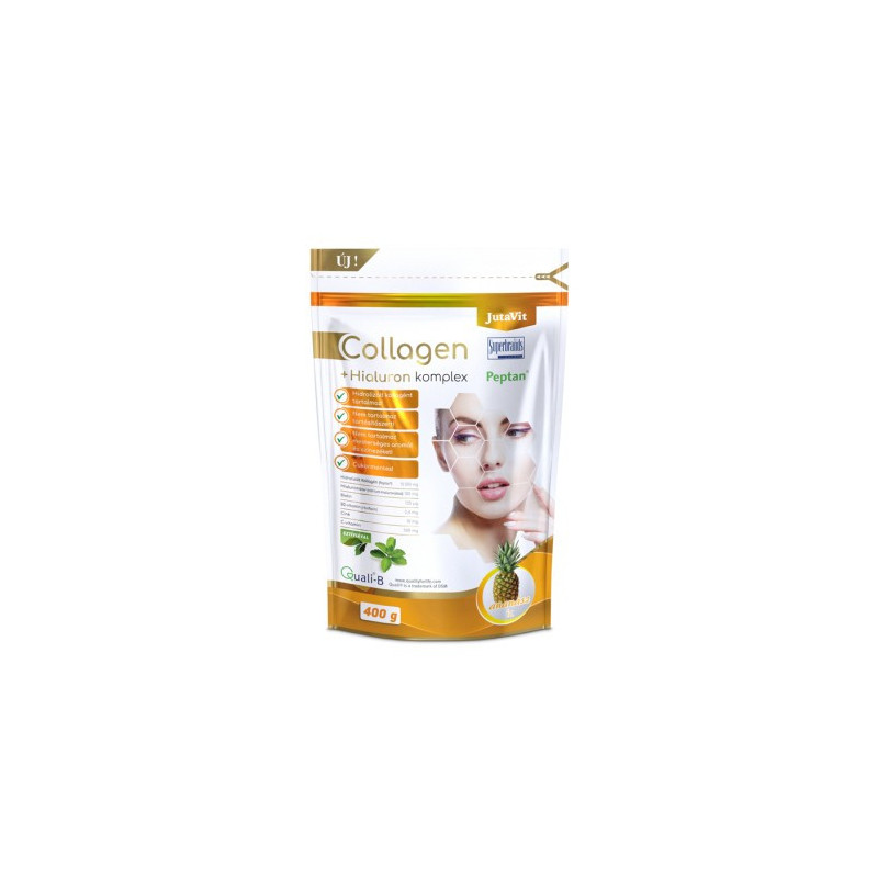 JUTAVIT Colagen + Hialuron Complex 400 g – Ananas