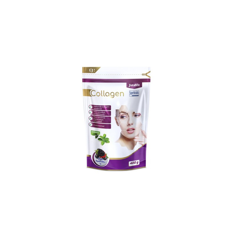 JUTAVIT Colagen + Hialuron Complex 400 g – Fructe de Padure