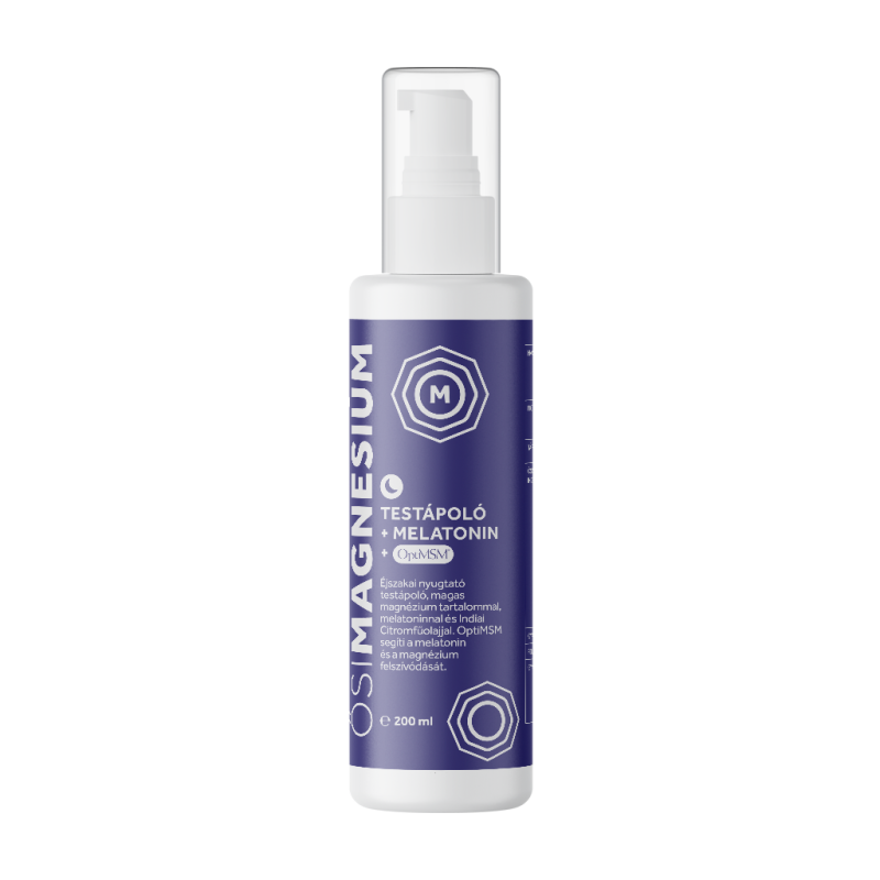 OSIMAGNESIUM - CREMĂ DE CORP CU MAGNEZIU STRĂVECHI – OPTI MSM - MELATONINĂ - 200 ML