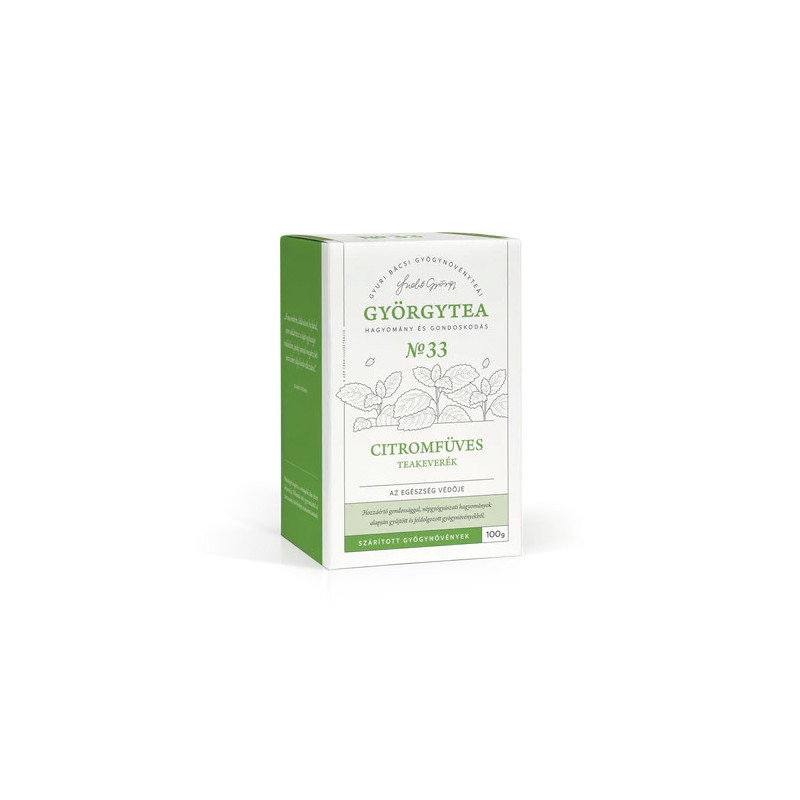 Györgytea Nr.33. Citromfüves teakeverék 100g (Az egészség védője)