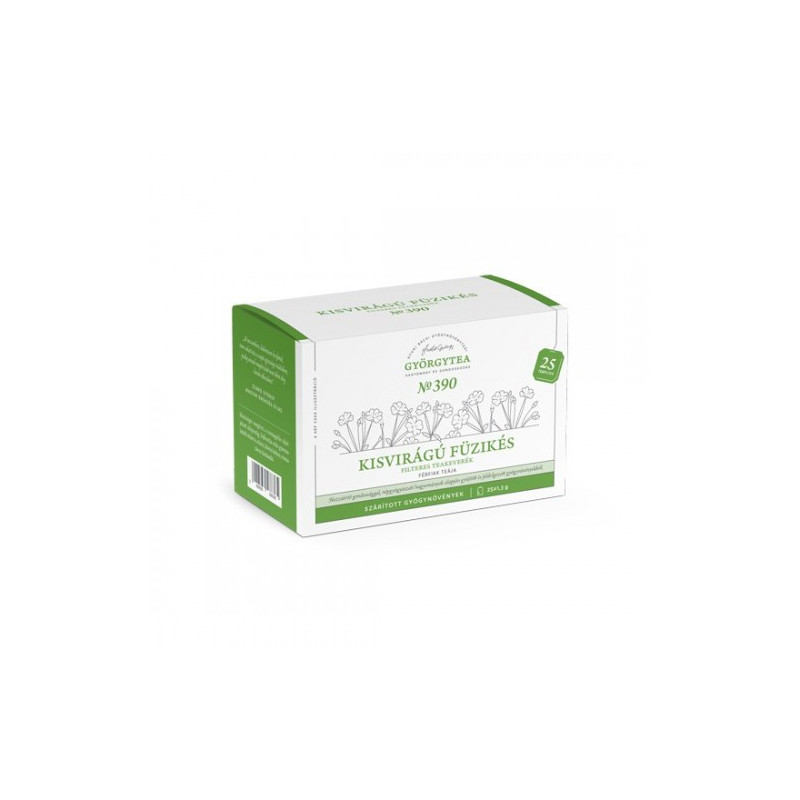 GYÖRGYTEA Nr.390 Amestec de ceai cu pufuliță cu flori mici (Ceaiul bărbaților) FILTER 25X1.3g