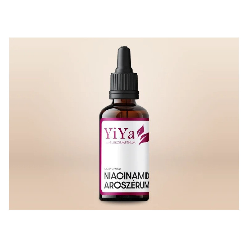 YiYa Niacinamide arcszérum, 30 ml – faggyútermelés normalizálás pórusösszehúzó hatás!