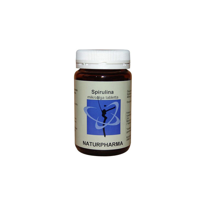 Spirulina mikroalga tabletta Naturpharma (120 db)