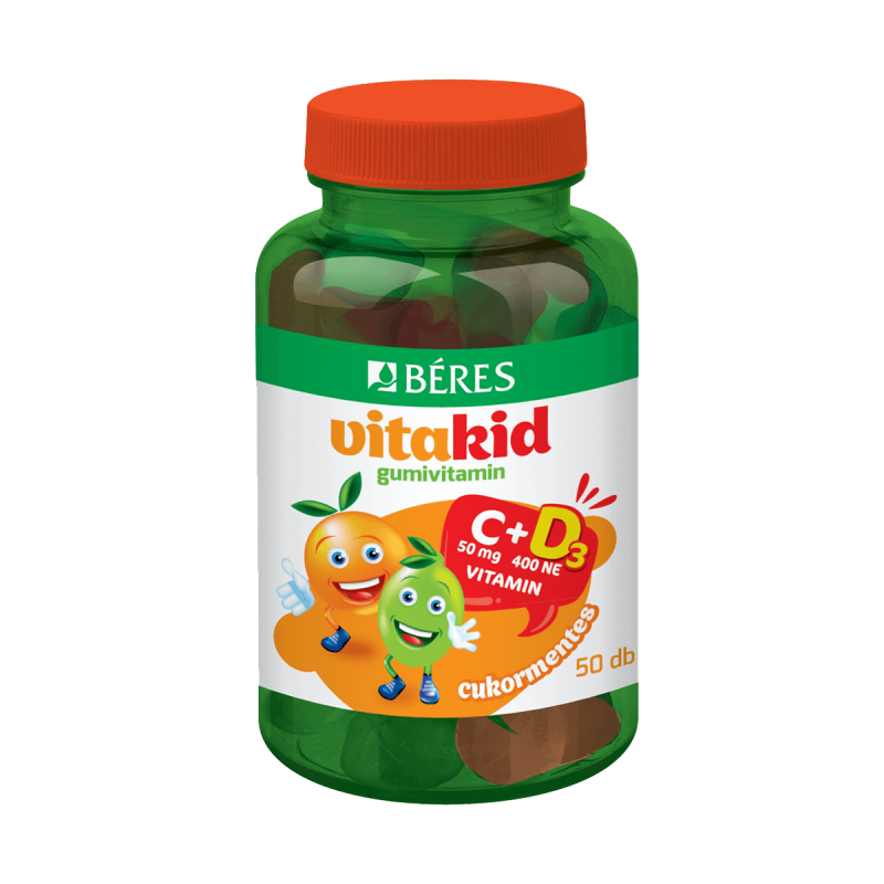 Béres VitaKid C+D3 Vitamine gumate