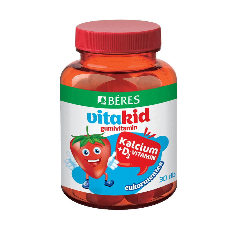 Béres VitaKid Calciu + Vitamina D3