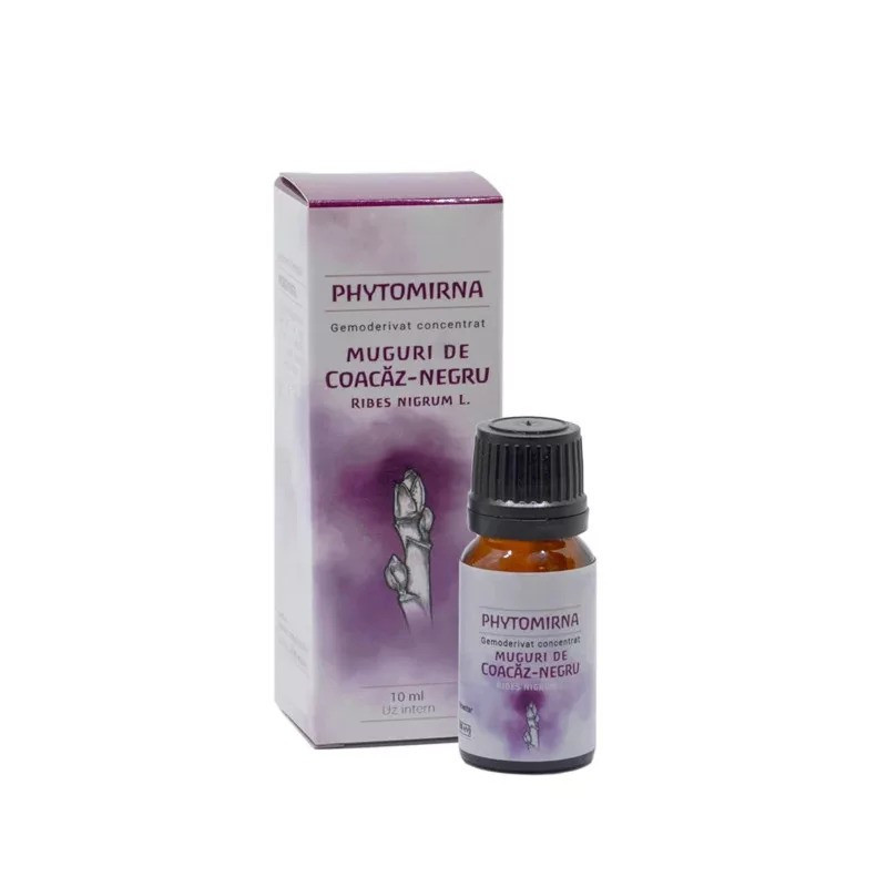 Muguri de Coacăz-negru Phytomirna Gemoderivat Concentrat - 10 ml