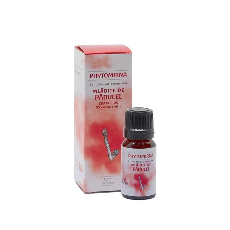 Mlădiţe de Păducel Phytomirna Gemoderivat Concentrat - 10 ml