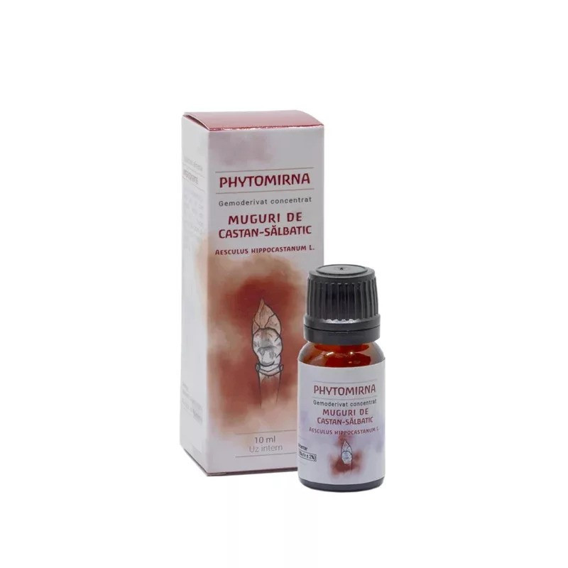 Muguri de Castan-sălbatic Phytomirna Gemoderivat Concentrat - 10 ml