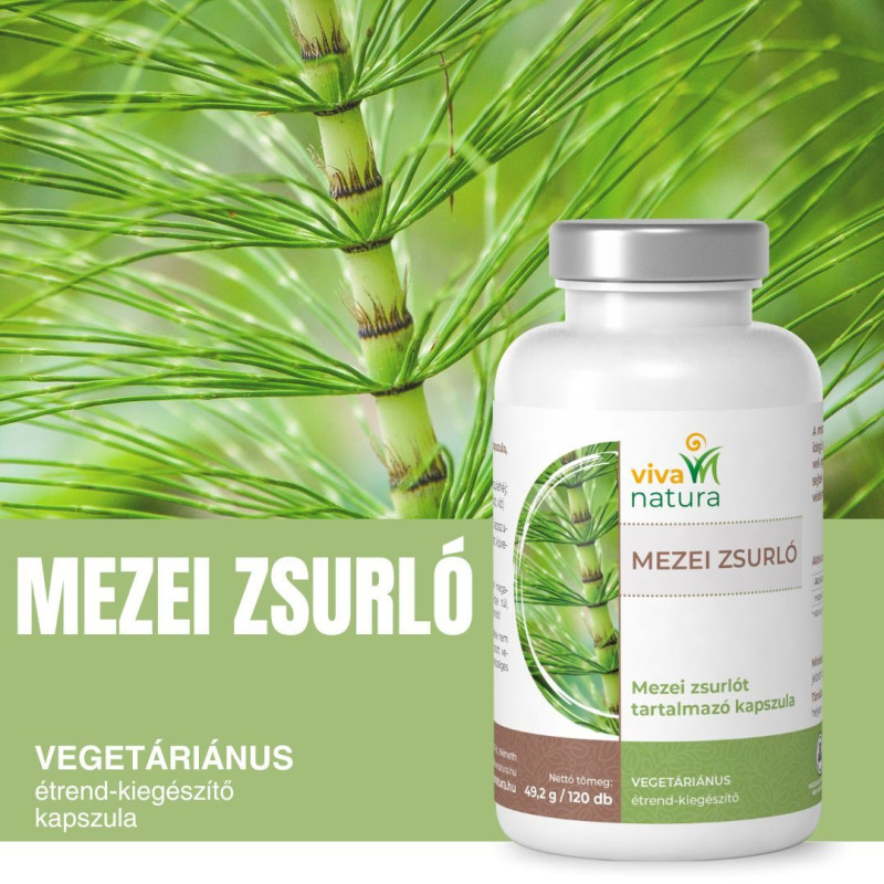 Coada-calului – capsule vegetale (120 bucăți)