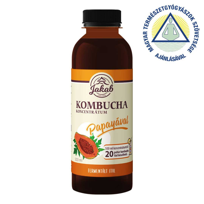 Concentrat de kombucha cu papaya (500 ml)