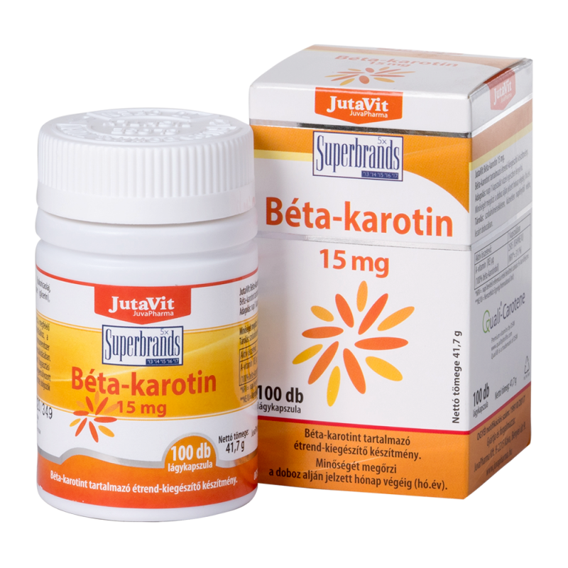 JUTAVIT BETACAROTIN 15MG 100TB
