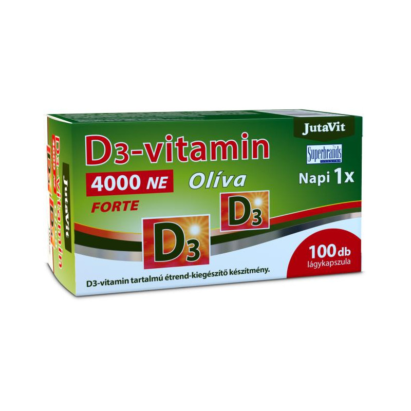 JUTAVIT D3 VITAMIN 4000 NE100TB