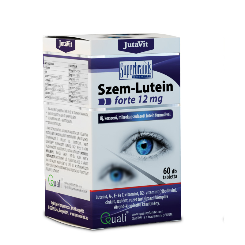 JUTAVIT LUTEIN FORTE 12MG 60BUC/CUT