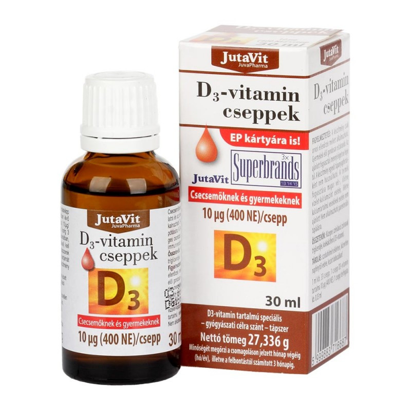 JUTAVIT PICATURI VITAMINA D3 30ML