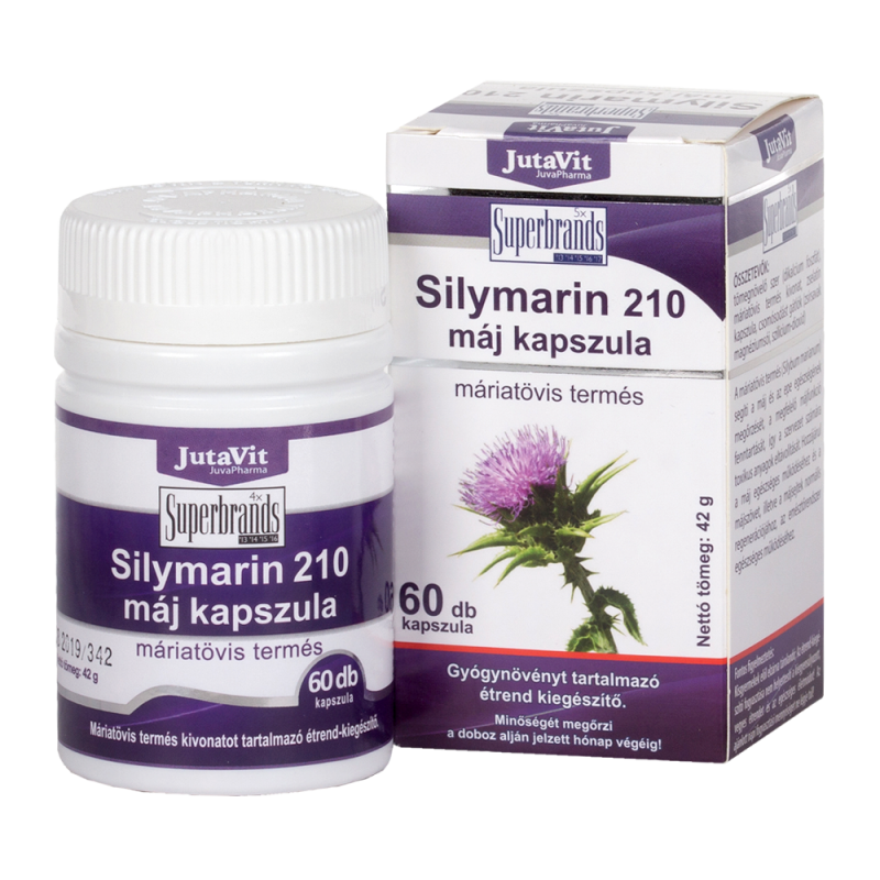 JutaVit Sylimarin 210 máj kapszula 60db