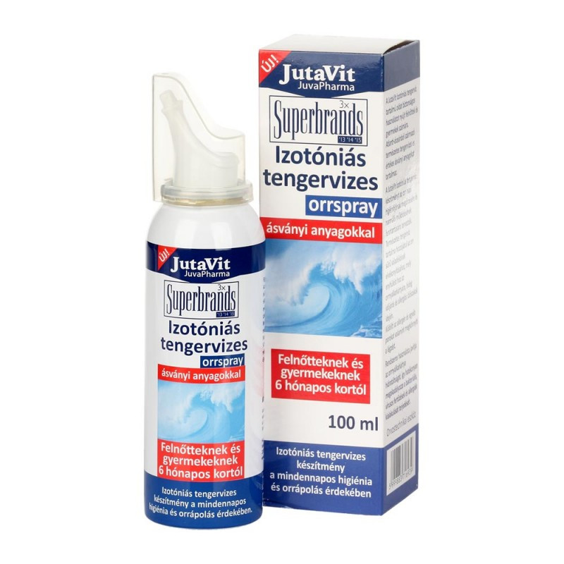 JutaVit Izotóniás Tengervizes Felnőtt orrspray 100 ml
