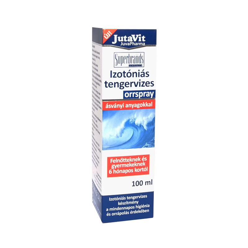 JutaVit Izotóniás Tengervizes Felnőtt orrspray 100 ml