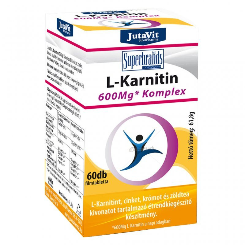 L-CARNITINA 600MG 60TB