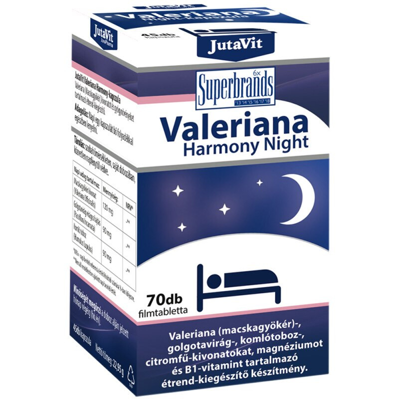 Valeriana Harmony Night 70 de tablete