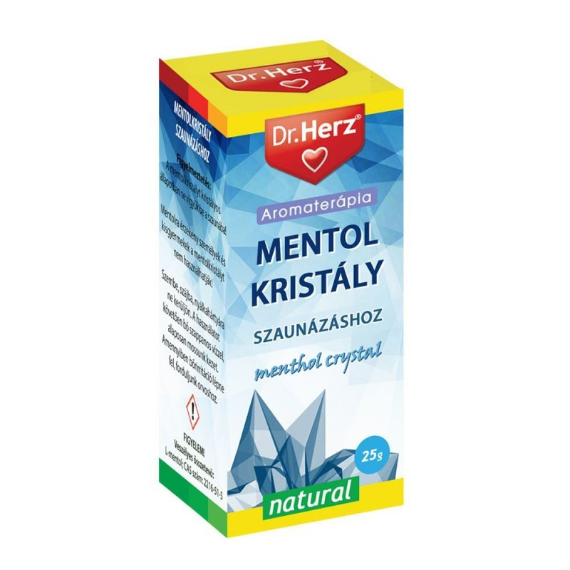 DR Herz Cristale de Mentol pt.aromoterapie 25g (pt.sauna inhalatii..etc )