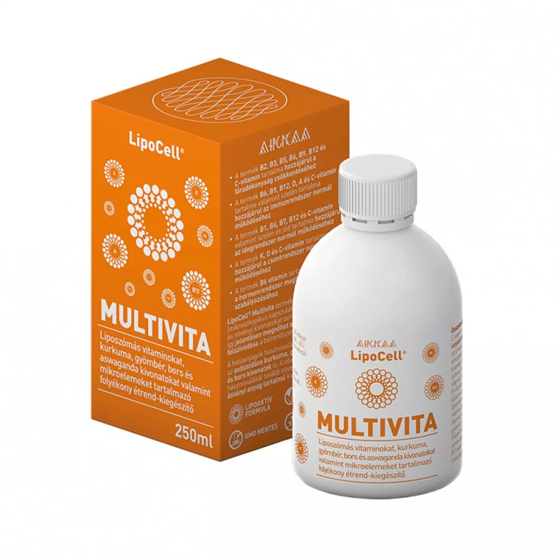 LIPOCELL MULTIVITA LIPOSZÓMÁS MULTIVITAMIN (250 ML)