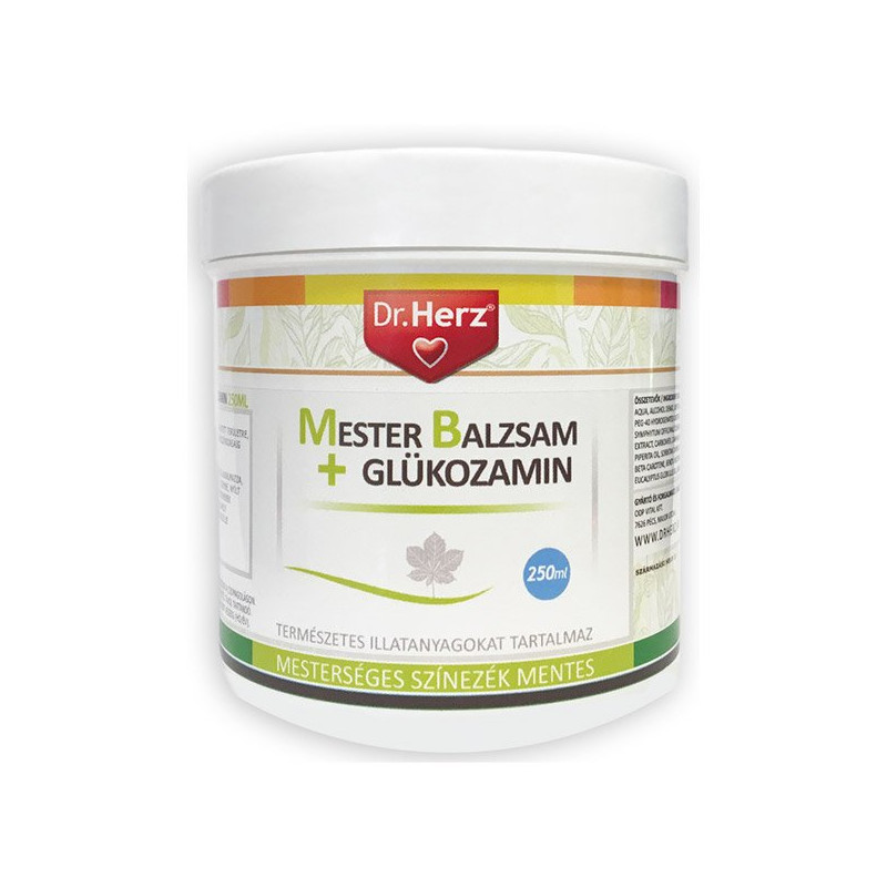 DR Herz Mesterbalzsam+Glükozamin 250 ml (balsam multiplante cu efect reparator )