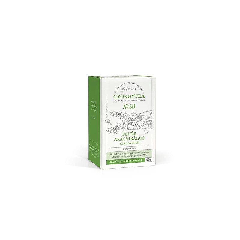 Nr.50 Fehér akácvirágos teakeverék 50g (Reflux tea)