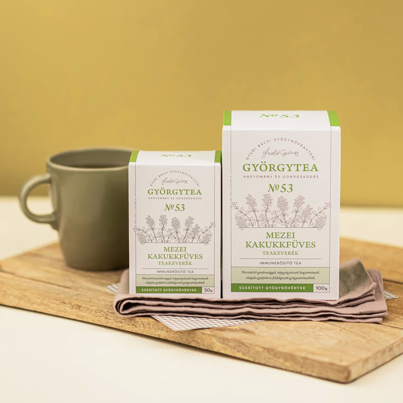 GYÖRGYTEA Nr.53 Amestec de muguri infloriti de cimbrisor 50g ( pentru imunitate)