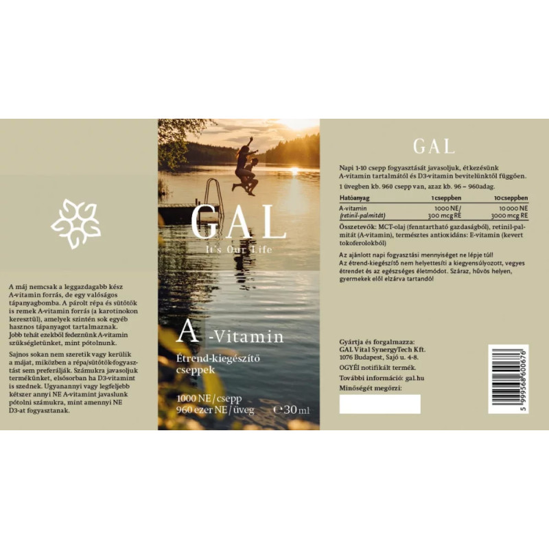 GAL vitamina-A 30ml