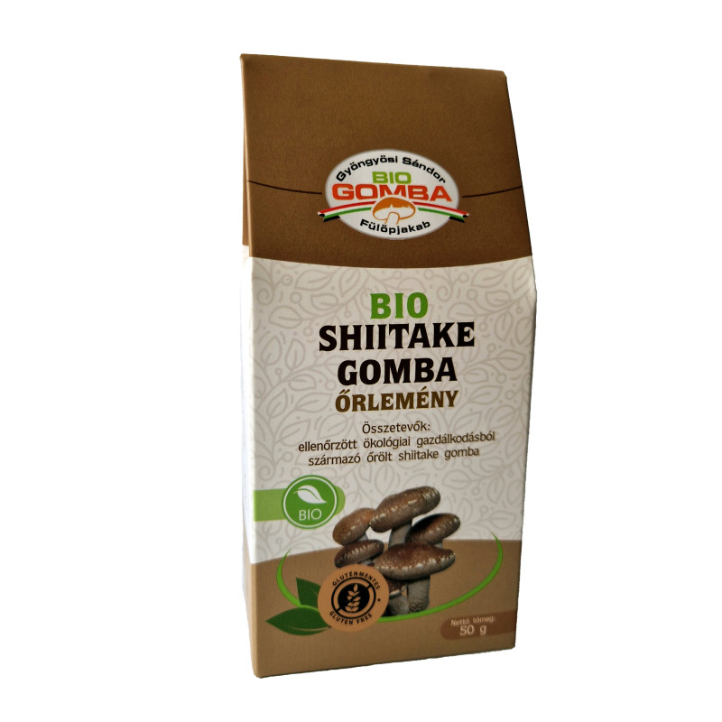 Bio őrölt shiitake gomba 50 g