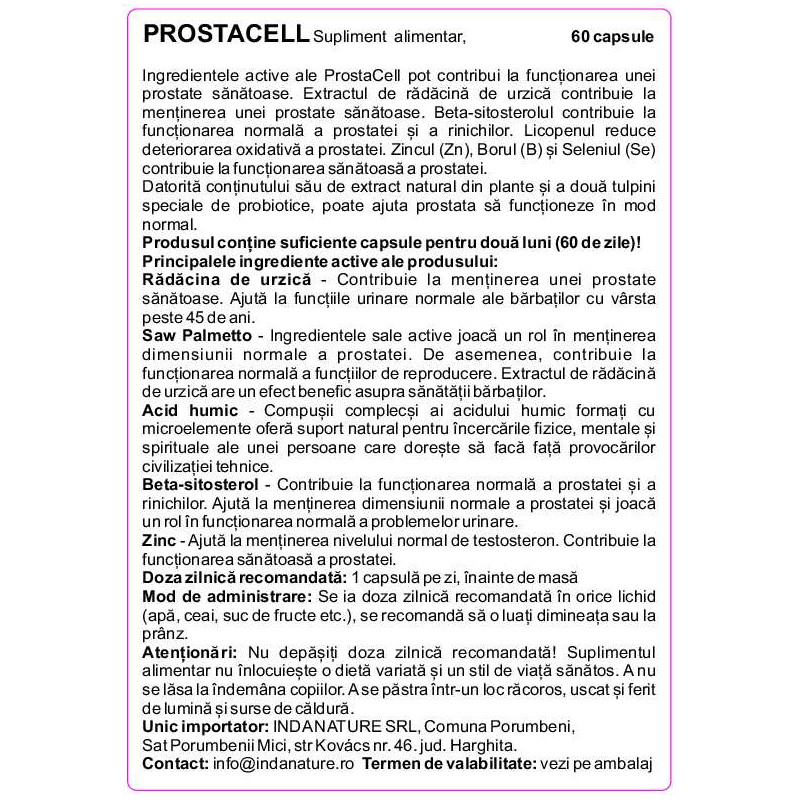 PROSTACELL 60 kapsz.