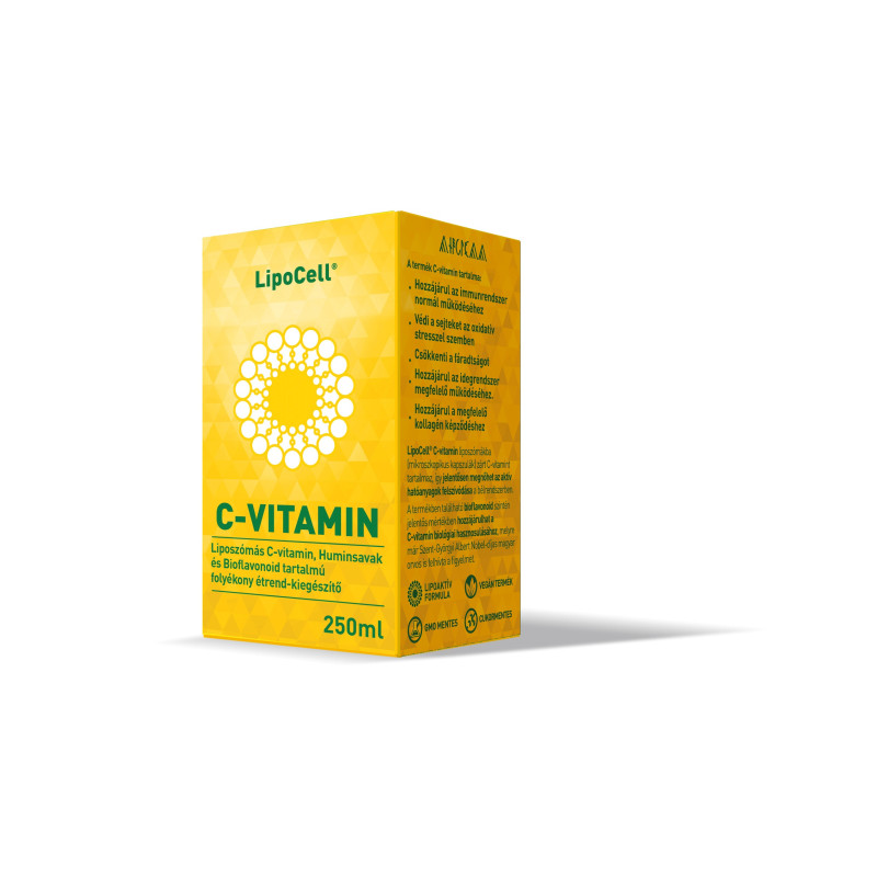 Vitamina C lipozomală LipoCell – aromă de ananas (250 ml) – Hymato
