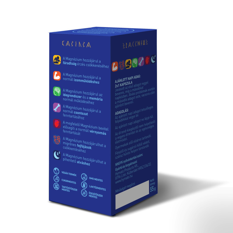 Magneziu 7 – supliment alimentar în capsule (60 buc.) – Hymato
