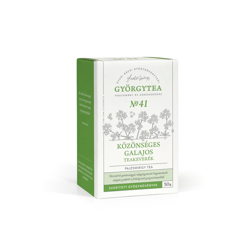 Györgytea Nr.41. Közönséges galajos teakeverék 50g (Pajzsmirigy tea)