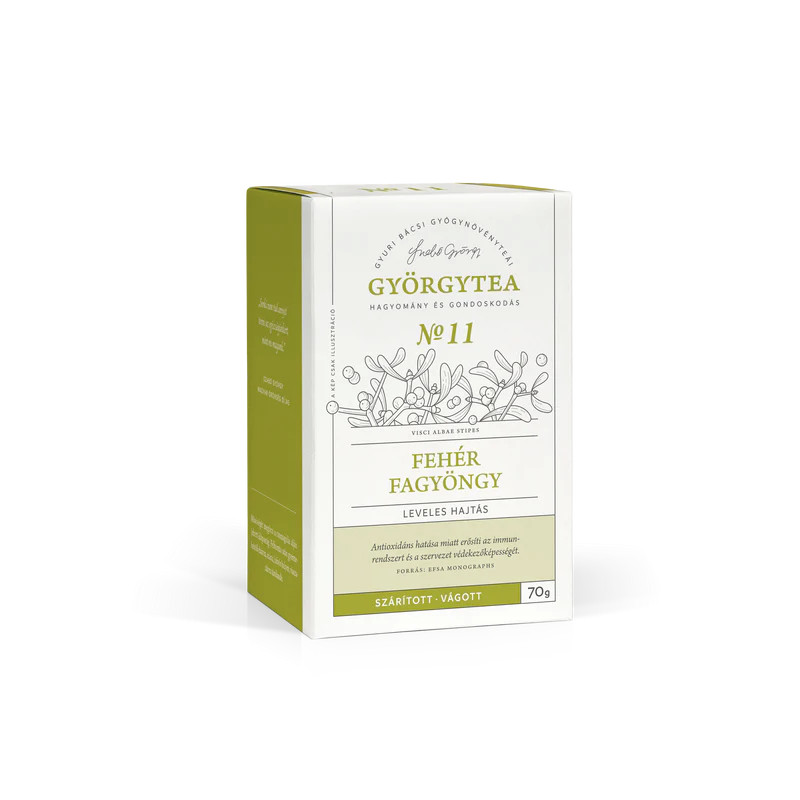 Nr.11. Fehér fagyöngy leveles hajtás 70g