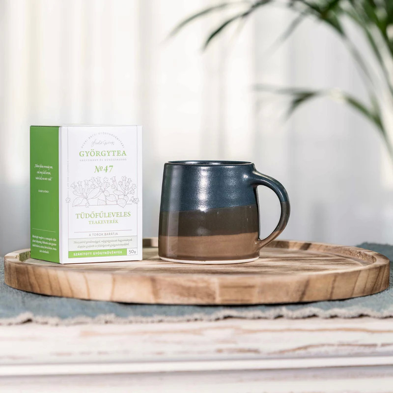 Györgytea Nr.47. Amestec de ceai cu frunze de plămânărică 50g (Prietenul gâtului)