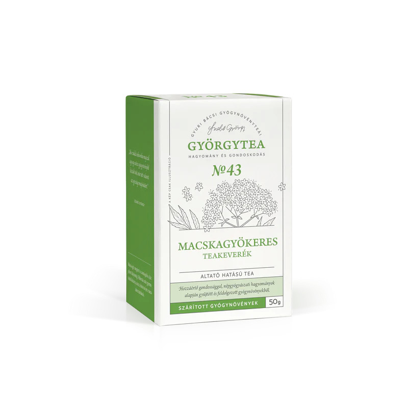 Nr.43. Macskagyökeres teakeverék 50g (Altató hatású tea)