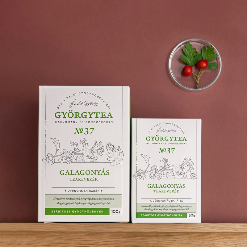 Györgytea Nr.37. Galagonyás teakeverék 50g (A vérnyomás barátja)