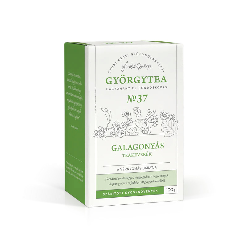 Györgytea Nr.37. Galagonyás teakeverék 100g (A vérnyomás barátja)