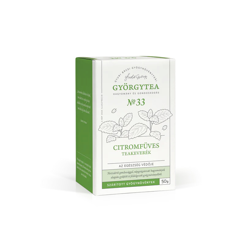 Györgytea Nr.33. Amestec de ceai cu roiniță 50 gr (Protectorul sănătăţii)