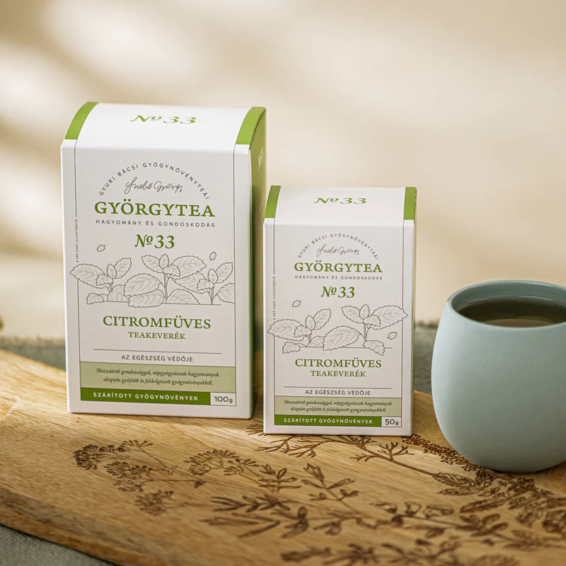 Györgytea Nr.33. Amestec de ceai cu roiniță 50 gr (Protectorul sănătăţii)