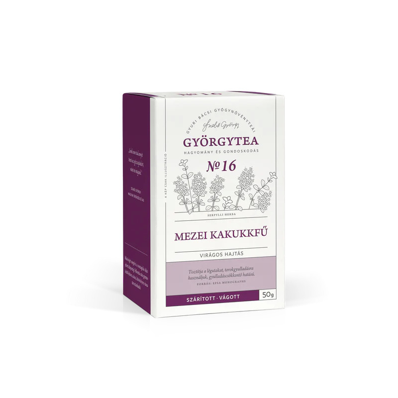 Nr.16. Mezei kakukkfű virágos hajtás 50g