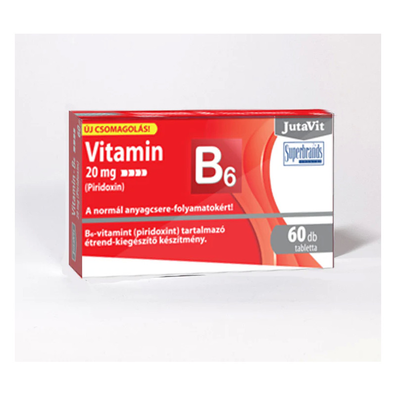 Jutavit Vitamina B6 20MG 60tb