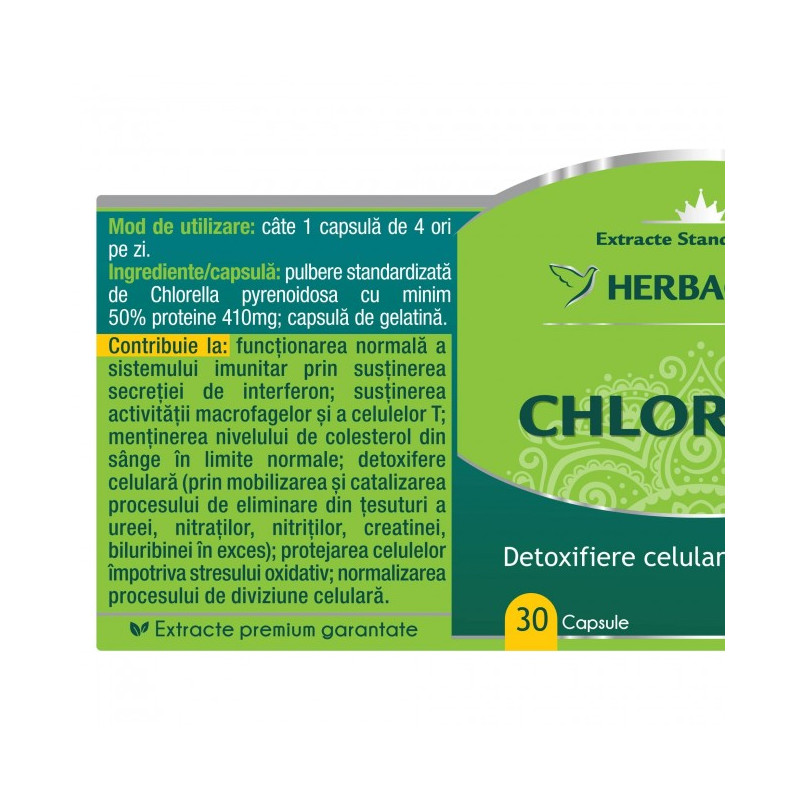 HERBAGETICA CHLORELLA 30 kapszula