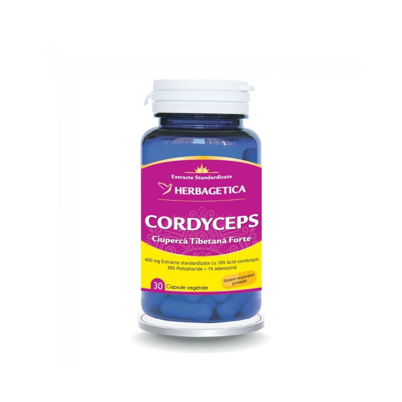 Cordyceps 10/30/1 – Tibeti Gomba Forte (Herbagetica) – 30 kapszula