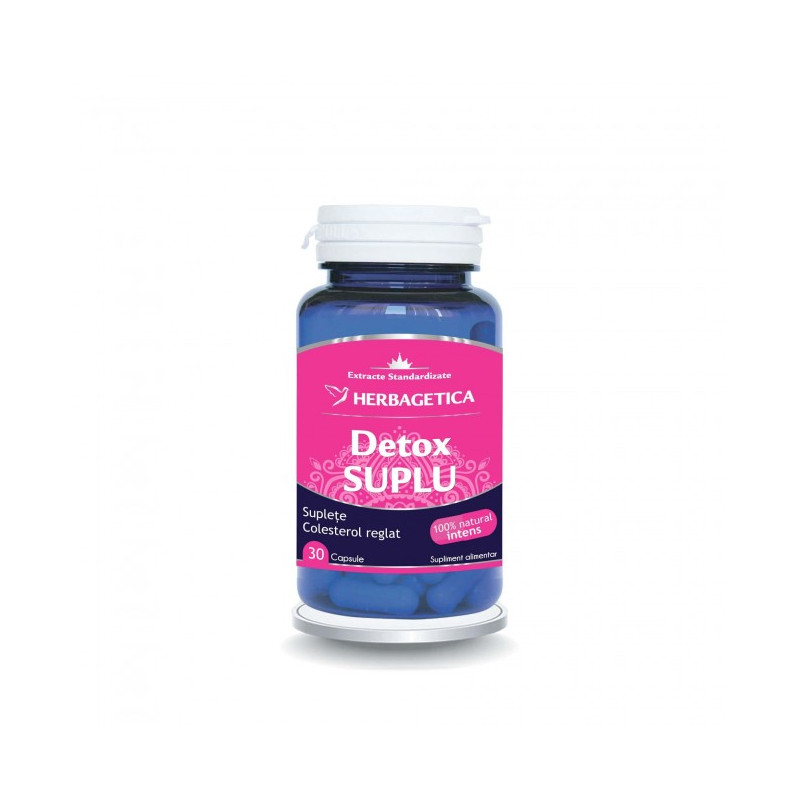 HERBAGETICA Detox SUPLU 30 capsule