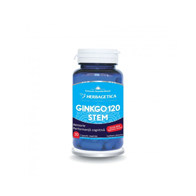 HERBAGETICA GINKGO 120 STEM 30 capsule vegetale